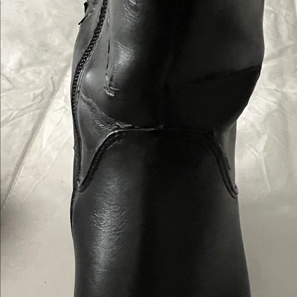 Black Knee-High Boots - Picture 7 of 8